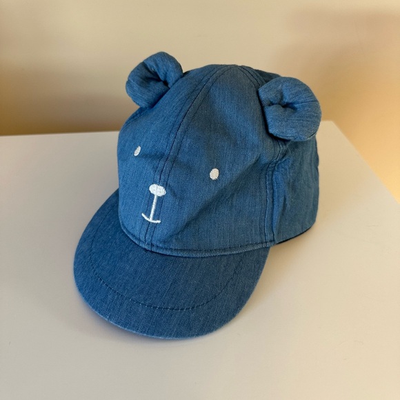 Zara Denim Bear Cap - Picture 2 of 5